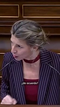 Yoanda Díaz: Ni un corrupto ni un machista va a hacer que nos salgamos de nuestro camino