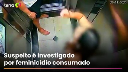 Vídeos mostram agressões antes da morte de mulher que caiu do 10º andar; suspeito é preso