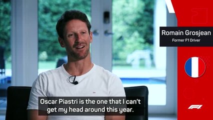 Future world champion Piastri will be disappointed with season - Grosjean