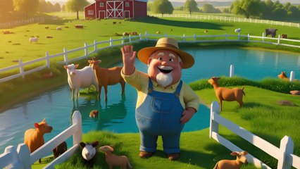 Old MacDonald Had a Farm – Slow & Soft LULLABY | Baby Sleep Song | KIDZACADMI