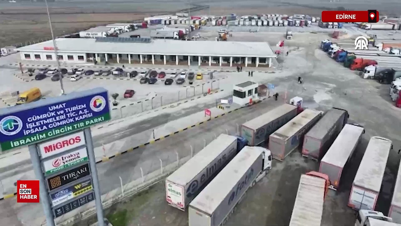 Yunanistan'daki çiftçi eylemi, Avrupa'ya yük taşıyan tır sürücülerini etkilemeye devam ediyor