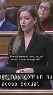 Ester Muñoz (PP), a Bolaños: El acoso sexual es estructural en su partido