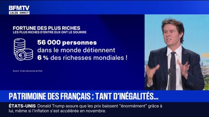 Selon une étude de l'Insee, "les inégalités de patrimoine sont nettement plus fortes que les inégalités de niveaux de vie"