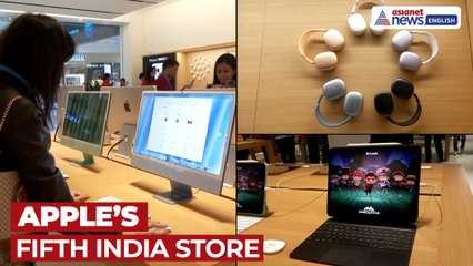 Watch: First look at Apple’s fifth India store at Noida’s DLF Mall of India