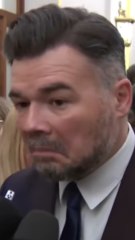 Rufián llama "inútiles" al PSOE por la gestión del 'caso Salazar'