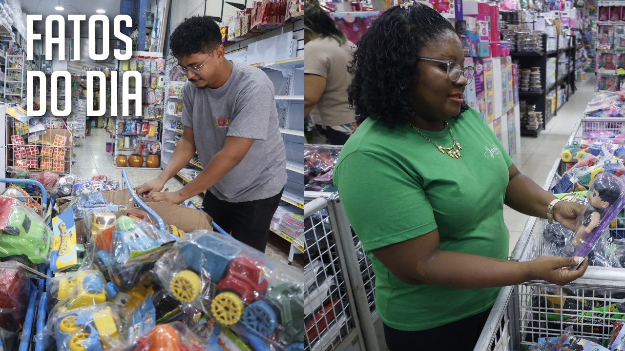 Vendas de brinquedos dobram no comércio de Belém e lojistas projetam alta de até 100% no Natal