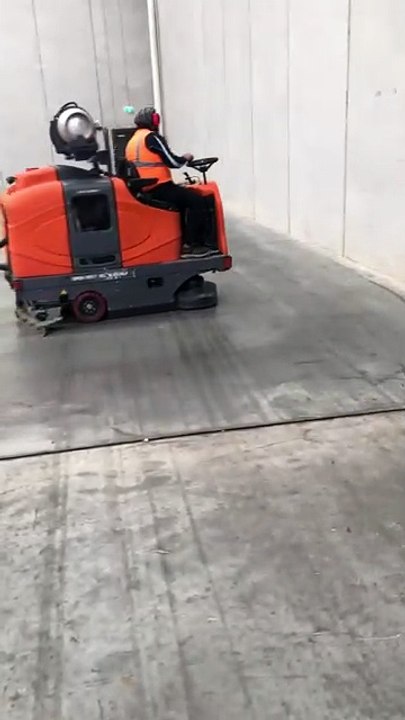 Ride-on Scrubber Cleaning in Melbourne | Nationwide Commercial Cleaning