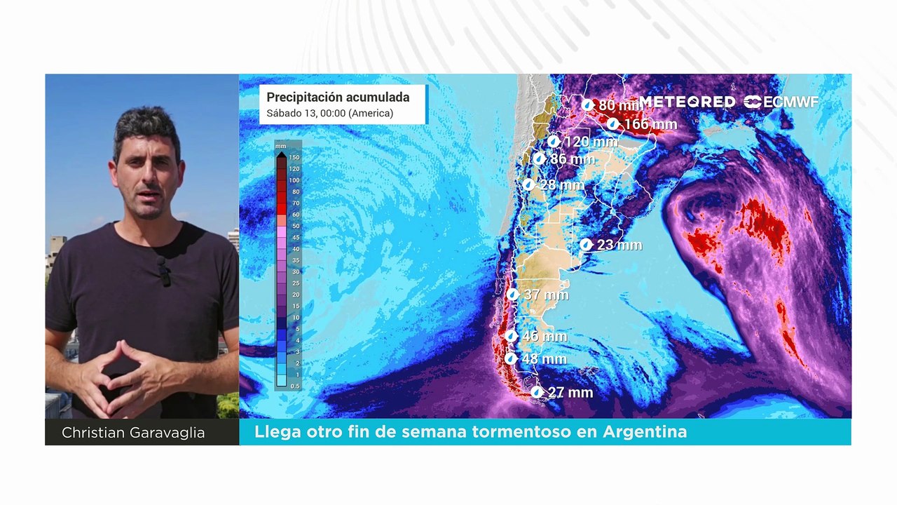 Llega otro fin de semana tormentoso en Argentina