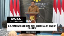U.S. warns trade deal with Indonesia at risk of collapse