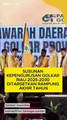 Susunan Kepengurusan Golkar Riau 2025-2030 Ditargetkan Rampung Akhir Tahun