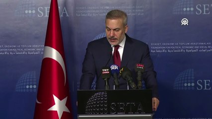 Hakan Fidan'dan Trump'a teşekkür