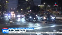 Reporte vial: Así luce esta mañana Revolución-Barranca del Muerto