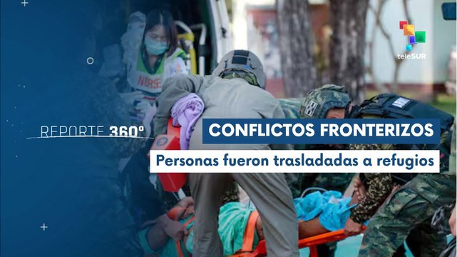 Más de una decena de fallecidos tras conflictos fronterizos en Tailandia