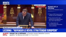 Défense: Sébastien Lecornu parle de "repenser le réveil stratégique européen"