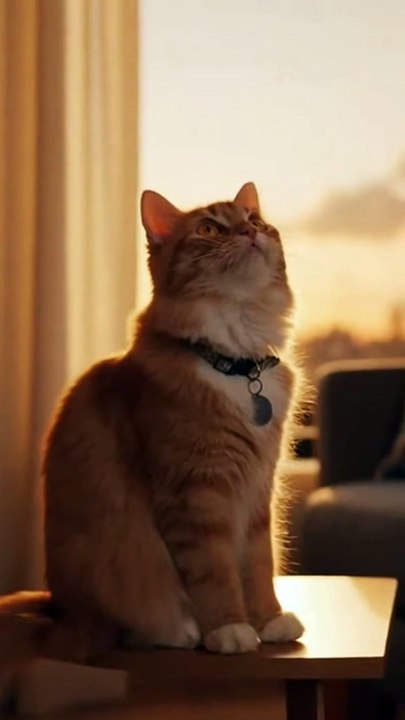 Cat dramatic funny video