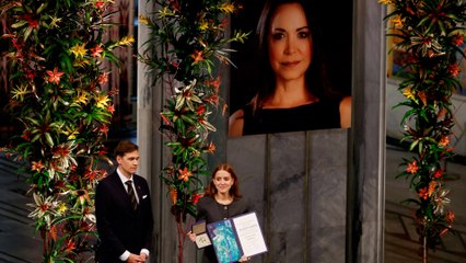 El emocionante discurso de María Corina Machado en voz de su hija para recoger el Nobel de la Paz