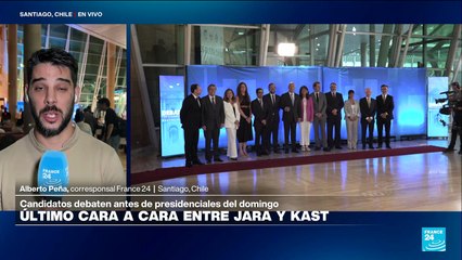 Informe desde Santiago: el último debate entre Kast y Jara antes de la segunda vuelta en Chile
