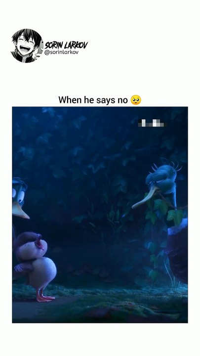 When he says no