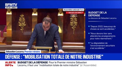 Sébastien Lecornu appelle à la "préférence européenne" en terme de production d'équipement militaire