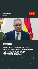 Zar antidrogas acusa que grupos pagaron a comunarios para defender laboratorios de droga y atacar a la Policía