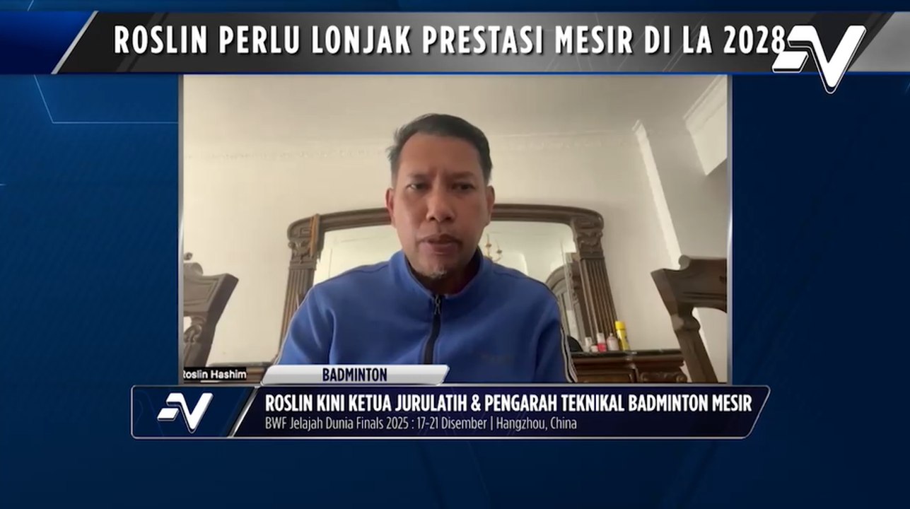 Roslin Hashim bakal perkuat skuad badminton Mesir selaku jurulatih & pengarah teknikal
