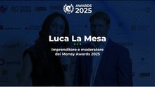 Luca La Mesa ai Money Awards 2025