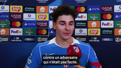 Atlético - Alvarez : "Je sors d'une période moins positive"