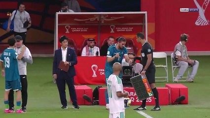 كأس العرب في قطر 2025 منتخب العراق ومنتخب الجزائر الشوط الثاني 2025-12-09