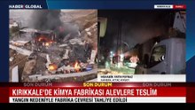 Kırıkkale OSB'de fabrika yangını