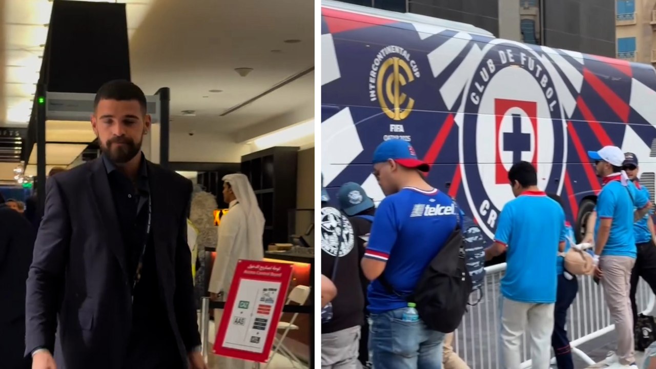 Copa Intercontinental: Cruz Azul sale rumbo al Estadio Áhmad bin Ali y así lo espera la afición a las afueras del hotel