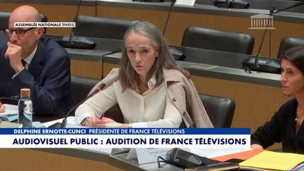 Delphine Ernotte : «Certes la dette française accrue, mais France Télévisions n'y est pour rien»