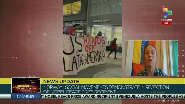 Interview with Sam McGill: Protests in Norway highlight rejection of the Nobel Peace Prize award