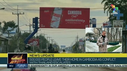 Cambodia-Thailand border clashes force 500,000 to flee
