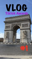 VLOG Tiktok Awards #1 - On arrive à Paris ! #tiktok #tiktokawards #exclu #ceremonie #2025