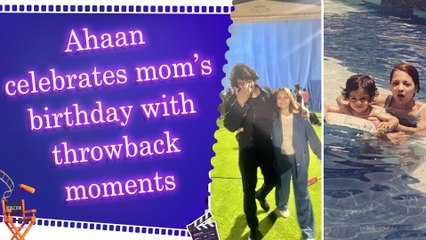 Ahaan Panday shares adorable childhood memories with mom Deanne on her birthday