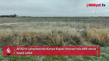 AFAD'ın çalışmasında Konya Kapalı Havzası'nda 684 obruk tespit edildi