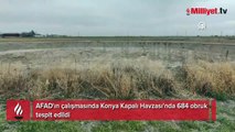 AFAD'ın çalışmasında Konya Kapalı Havzası'nda 684 obruk tespit edildi