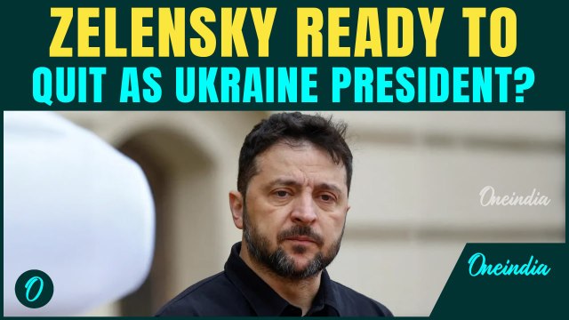 Zelensky ready to STEP DOWN as Ukraine President? Puts BIG Condition to Hold Polls as WAR Escalates