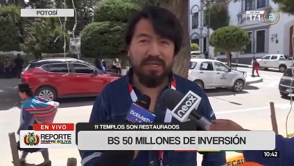 Restauran más de 11 templos en Potosí para preservar su patrimonio histórico