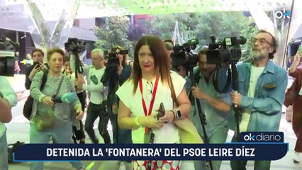 Detenida la ‘fontanera’ del PSOE Leire Díez