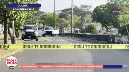 Atentan contra subsecretario de Seguridad en Colima | DPC con Paola Rojas