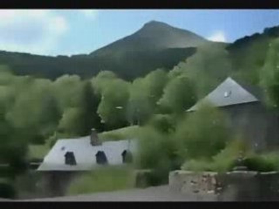 Cantal: Les Chazes(aquarelle)