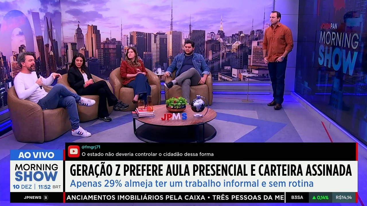 Geração Z e Alpha prefere AULA PRESENCIAL e CARTEIRA ASSINADA, segundo pesquisa