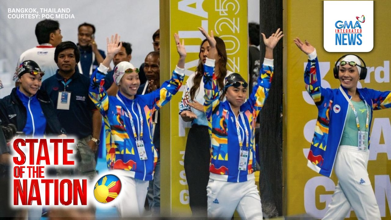 2ND SEA Games gold ng Pilipinas, mula sa Women's 4x100 Freestyle Relay; Justin Kobe Macario, naka-gold din sa Freestyle Poomsae | SONA