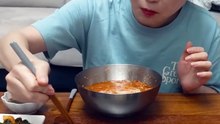 Beef Tripe & Kimchi Noodles #Mukbang #ASMR #KoreanBBQ