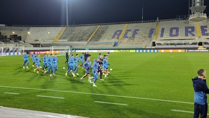 VIDEO VN - La Dinamo Kiev si prepara. Ecco la rifinitura al Franchi