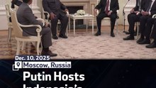 Putin Hosts Indonesia’s President
