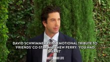 David Schwimmer Pens Emotional Tribute to ‘Friends’ Co-Star Matthew Perry: ‘You Had Heart’