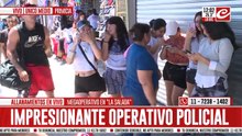 Megaoperativo en La Salada: clausuran todo