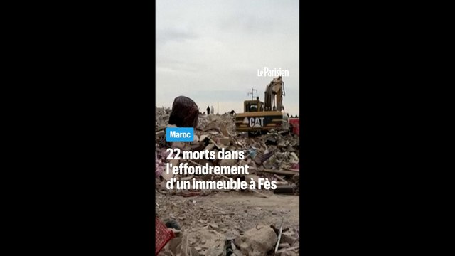 Au moins 22 morts dans l’effondrement de deux immeubles à Fès